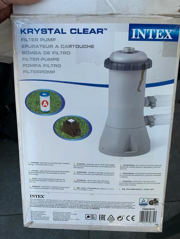 Te koop: Intex 638G zwembadpomp met zwembad chemicalien beschikbaar voor biedingen