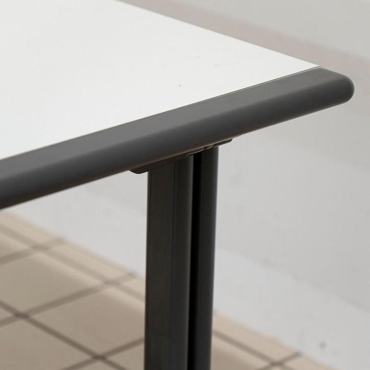 Vintage Formica Uitschuifbare Tafel, Huis en Inrichting, Tafels | Eettafels, Gebruikt, 50 tot 100 cm, 100 tot 150 cm, Vier personen