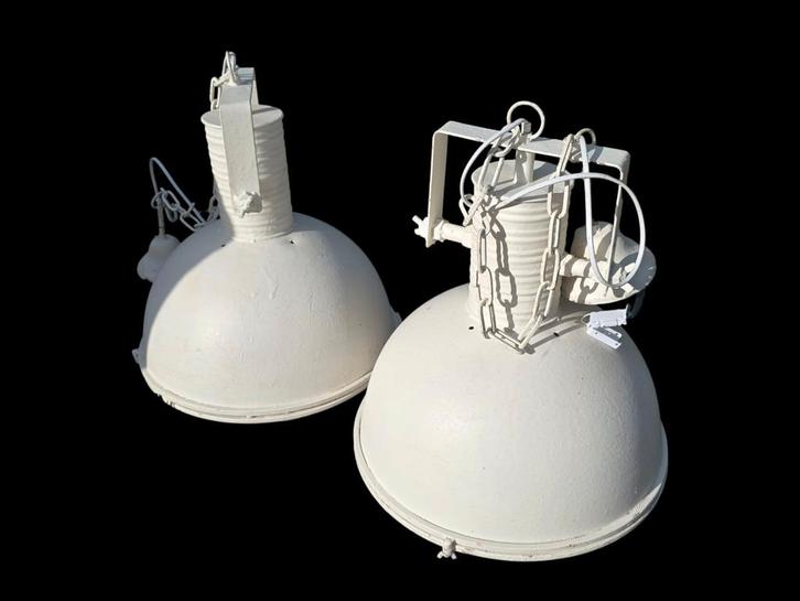 Industriele lampen voor in huis garage of overkapping., Huis en Inrichting, Lampen | Hanglampen, Gebruikt, Minder dan 50 cm, Ophalen