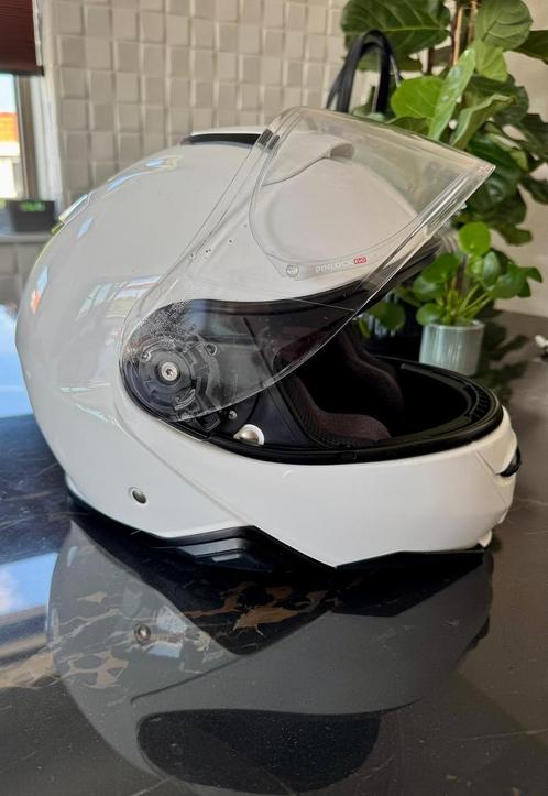 Shoei neotec 2 systeemhelm, Motoren, Kleding | Motorhelmen, Systeemhelm, XL, Shoei, Tweedehands, Ophalen of Verzenden