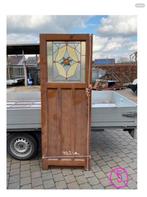 Glas en lood paneel deuren, Antiek en Kunst, Ophalen