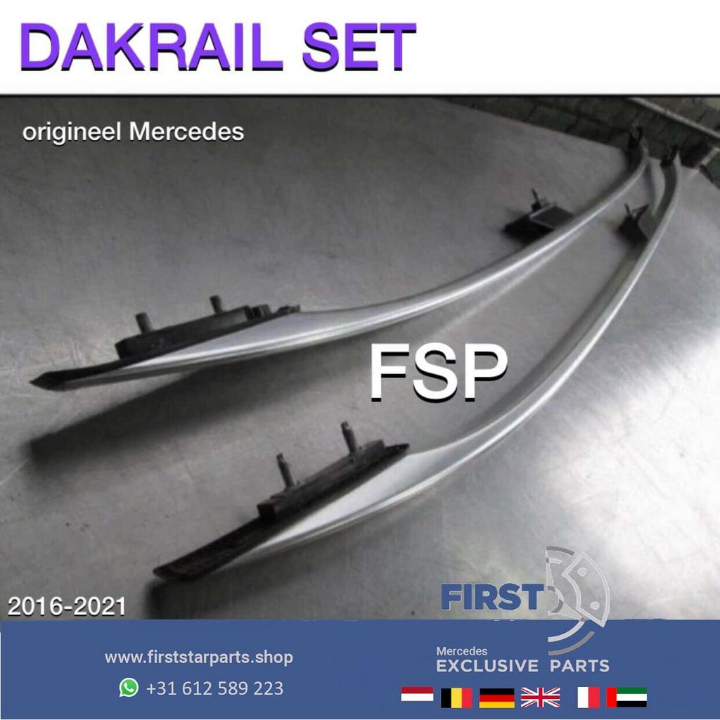 W253 X253 GLC DAKRAIL SET Mercedes ORIGINEEL DAKRAILS DAK RA, Gebruikt, Ophalen of Verzenden, -, -