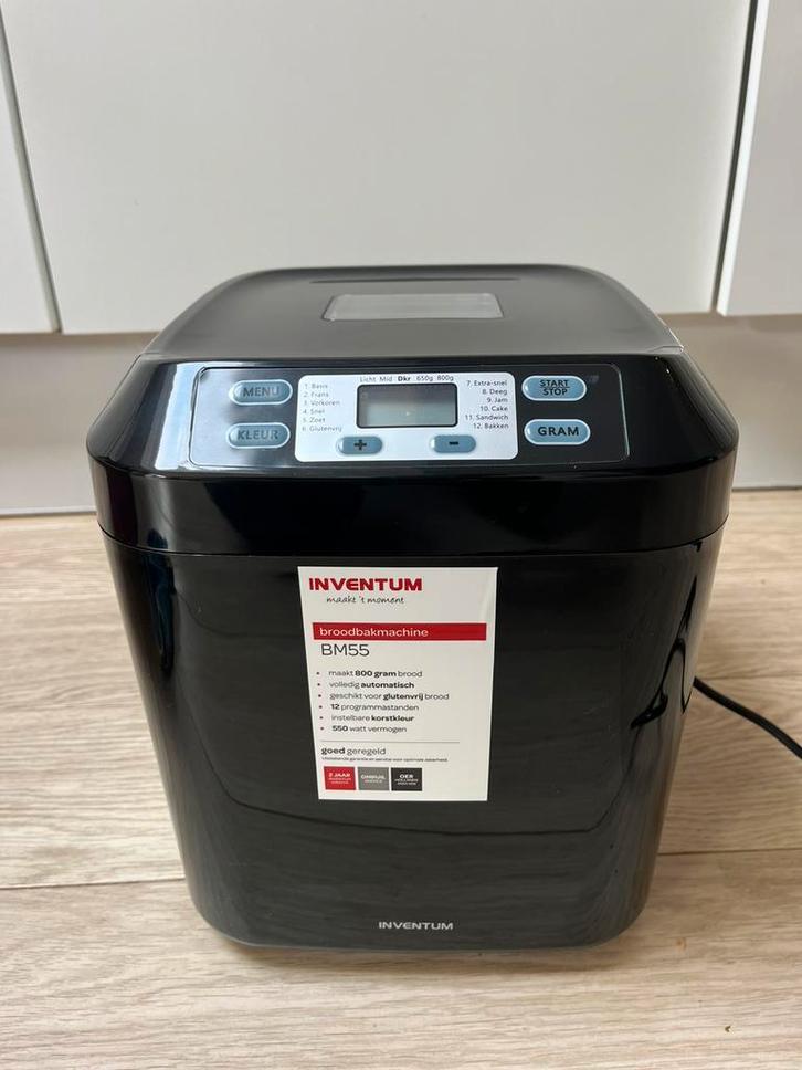 Inventum BM55, Witgoed en Apparatuur, Broodbakmachines, Zo goed als nieuw, Ophalen of Verzenden