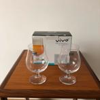 2 X VIVO (Villeroy & Boch) bierglazen AH spaaractie, Verzamelen, Glas en Borrelglaasjes, Ophalen of Verzenden, Zo goed als nieuw