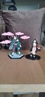 Demon Slayer Tanjiro en Nezuko Anime figuur/figure, Ophalen of Verzenden, Zo goed als nieuw