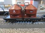 MARKLIN SNCF 4 SILO WAGONS, Hobby en Vrije tijd, Modeltreinen | H0, Wisselstroom, Wagon, Ophalen of Verzenden, Zo goed als nieuw
