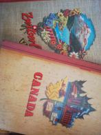 Oude boekjes zwitserland en canada, Gelezen, Landkaart, 1800 tot 2000, Europa Overig