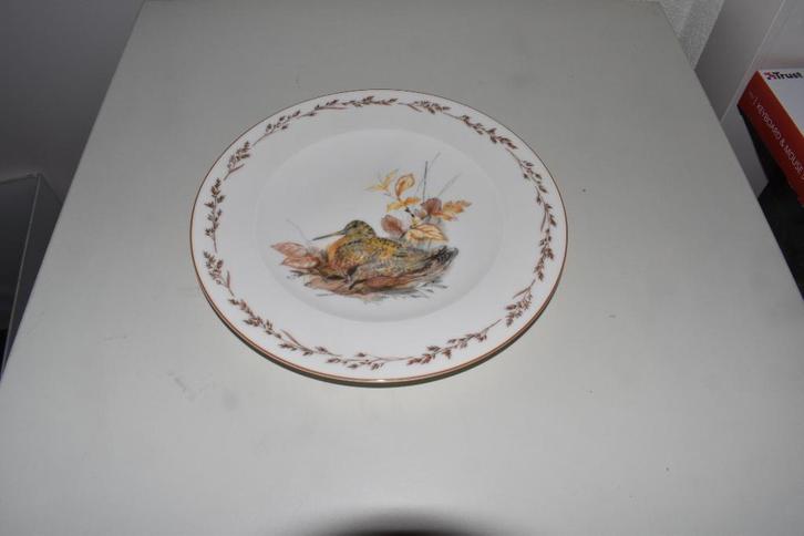 Dinerbord Houtsnip Natuurservies Tettau, Huis en Inrichting, Keuken | Servies, Nieuw, Bord(en), Overige stijlen, Overige materialen