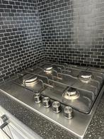 Fornuis 4 pit gas, Witgoed en Apparatuur, Fornuizen, Ophalen, Minder dan 85 cm, 4 kookzones, Zo goed als nieuw