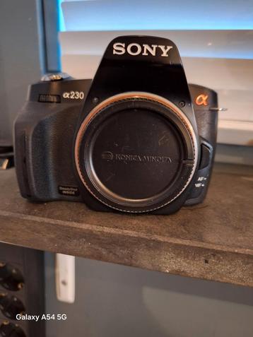 Sony Alpha A230 body met defecte stabilisatie beschikbaar voor biedingen