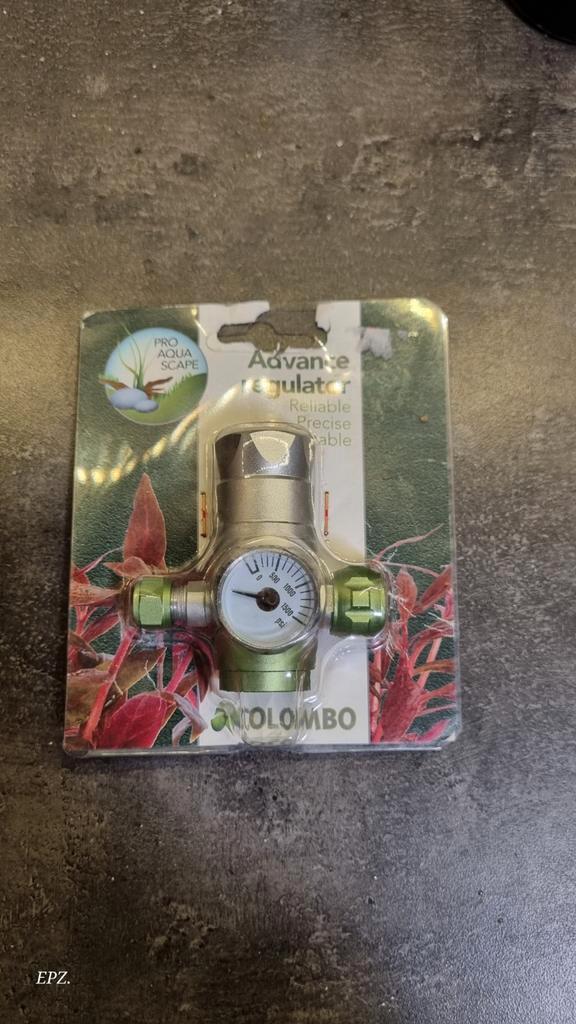 Colombo  CO2 Drukregelaar & Colombo Co2 Adaptorring, Dieren en Toebehoren, Vissen | Aquaria en Toebehoren, Nieuw, Filter of Co2