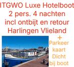 ITGWO Luxe hotelboot voor 2 pers, 4 nachten, Twee personen, 3 overnachtingen of meer
