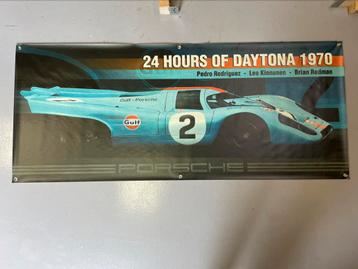Te koop: prachtige Porsche Poster 150x60 ! beschikbaar voor biedingen