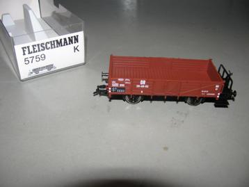  Fleischmann Bak wagon met remmersbordes DR no 5759 K beschikbaar voor biedingen