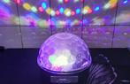 Magic coler ball discolamp,kan ook via USB of SD kaart., Ophalen of Verzenden, Gebruikt, Discobol, Kleur