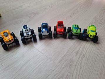 Blaze en de Monsterwielen Auto's - Set van 6 beschikbaar voor biedingen