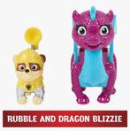 Paw Patrol Rubble Knight & Draak Blizzie, Ophalen of Verzenden, Nieuw