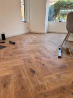 Visgraat Lamelparket + Lijm (6,37m2), Doe-het-zelf en Verbouw, 50 tot 150 cm, 5 tot 10 m², Zo goed als nieuw, 10 tot 30 cm