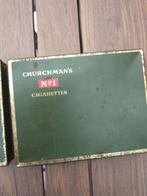 Churchman's cigarettes No1 blikje, Verzamelen, Blikken, Ophalen of Verzenden, Gebruikt, Overige, Overige merken