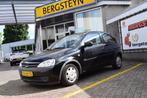 Opel Corsa 1.2-16V (bj 2001), Voorwielaandrijving, Gebruikt, Zwart, Origineel Nederlands