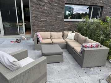 Loungeset hoekbank tuinset beschikbaar voor biedingen