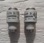 Traditionele Stop - Zekeringen Meterkast 50 Ampère 2 stuks, Ophalen, Nieuw