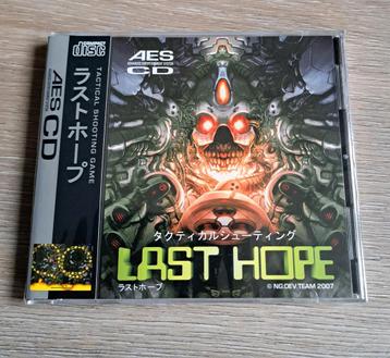 Last Hope Neo Geo AES CD - Zeldzame Shooter! beschikbaar voor biedingen