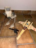 Vintage Star Wars AT-ST Walker & X-Wing, Ophalen, Gebruikt