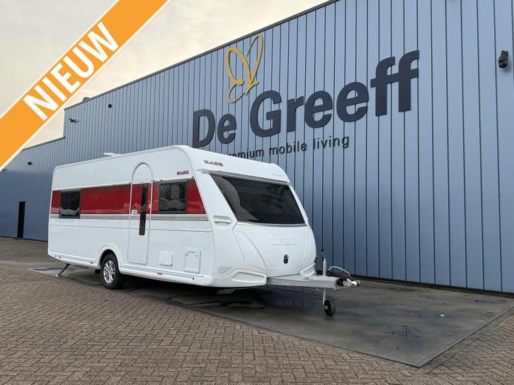 Kabe Smaragd 540 GLE KS, Caravans en Kamperen, Caravans, Bedrijf, tot en met 3, 1500 - 2000 kg, Standaardzit, Kabe, 2 aparte bedden