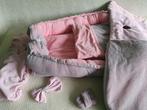 Babynestje maxicosi set 8 delig roze glitter bling voetenzak, Ophalen of Verzenden, Zo goed als nieuw