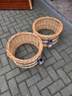 korven 2 x riet, Ophalen of Verzenden, Gebruikt, Korf of Paal