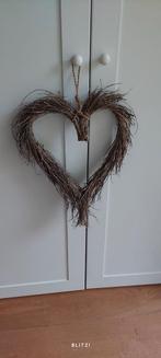 Houten Hart Decoratie brocante, Huis en Inrichting, Woonaccessoires | Wanddecoraties, Ophalen of Verzenden, Zo goed als nieuw