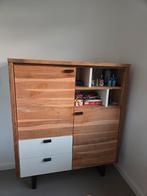 Xooon Teakhouten Kast, Ophalen, 100 tot 150 cm, 100 tot 150 cm, Teakhout