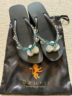 Uzurii sleehak slippers mt 41/42, Kleding | Dames, Schoenen, Slippers, Uzurii, Zwart, Nieuw