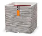 2x Capi Europe Vierkante Rib Pot - 40x40 cm, Tuin en Terras, Bloembakken en Plantenbakken, Ophalen, Tuin, Kunststof, Minder dan 60 cm