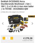 DeWalt Multitool Set 18V, Ophalen, Nieuw