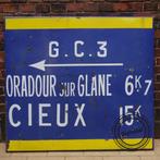 Verkeersbord Oradour sur Glane 2e wereld oorlog, Ophalen, -, -, -