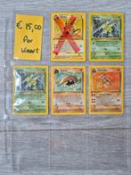 Nederlandse first edition pokemon kaarten, Ophalen of Verzenden, Zo goed als nieuw, Meerdere kaarten
