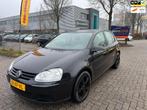 Volkswagen Golf 1.6 FSI Optive - AIRCO - 5 DRS - NIEUWE APK, Auto's, Voorwielaandrijving, Gebruikt, Zwart, 4 cilinders