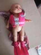 Baby Born Zwempopje - Werkt Nog Goed!, Kinderen en Baby's, Speelgoed | Poppen, Ophalen, Gebruikt, Babypop