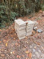 +/- 120 stoeptegels 30x30xm, Tuin en Terras, Tegels en Klinkers, Ophalen, Gebruikt, Overige typen, 10 m² of meer