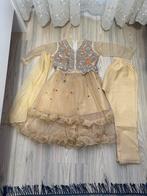 Indoestaanspakistaans kinder kleding, Kleding | Dames, Gelegenheidskleding, Overige typen, Geel, Ophalen of Verzenden, Zo goed als nieuw