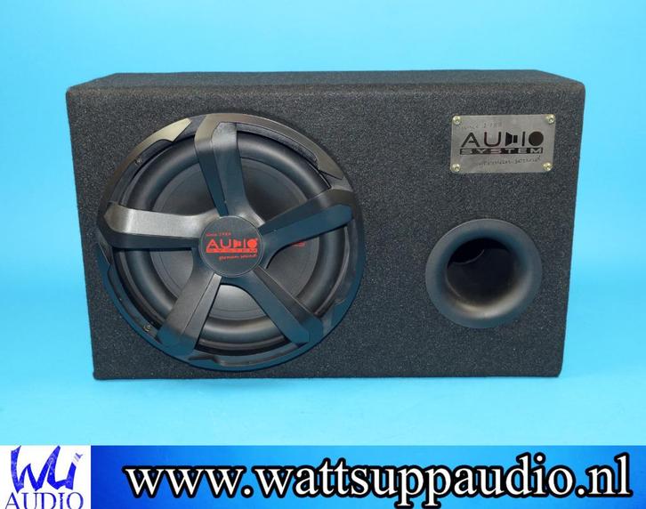 Audio System CARBON 10 BR 10 inch subwoofer gepoort, Auto diversen, Autospeakers, Nieuw, Ophalen of Verzenden