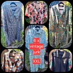 6 x vintage jurk XXL jaren 60 70 80 retro erg mooi!, Overige kleuren, Maat 46/48 (XL) of groter, Ophalen of Verzenden, Vintage