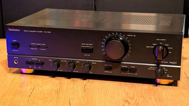 Technics SU-V460 • GARANTIE • REFURBISHED • PHONO, Audio, Tv en Foto, Versterkers en Receivers, Refurbished, Stereo, 60 tot 120 watt
