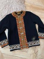 Nordstrikk Norway wollen vest M bohemian wool cardigan, Maat 38/40 (M), -, Zwart, -