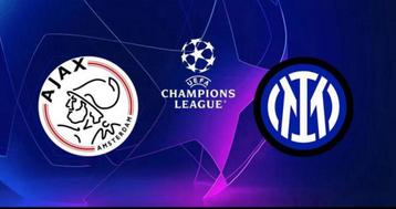 Ajax - Inter milaan (2) kaarten naast elkaar vak 425 beschikbaar voor biedingen