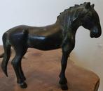 Antiek bronzen beeld sculptuur paard brons uniek bijzonder, Ophalen of Verzenden, Brons