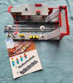 Lego trein 4,5 - 12 Volt grijze rails station (set 7822), Ophalen of Verzenden, Gebruikt, Complete set, Lego