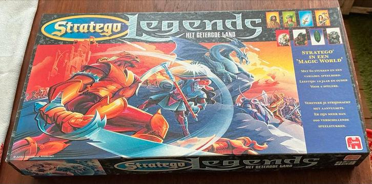 Stratego Legends: Het Getergde Land - Fantasy Editie, Hobby en Vrije tijd, Gezelschapsspellen | Bordspellen, Gebruikt, Een of twee spelers